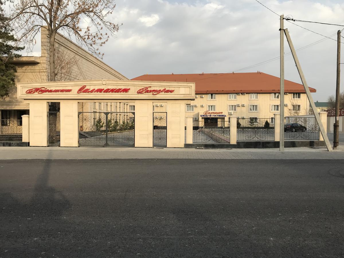 Saltanat Hotel Taldykorgan Exterior photo